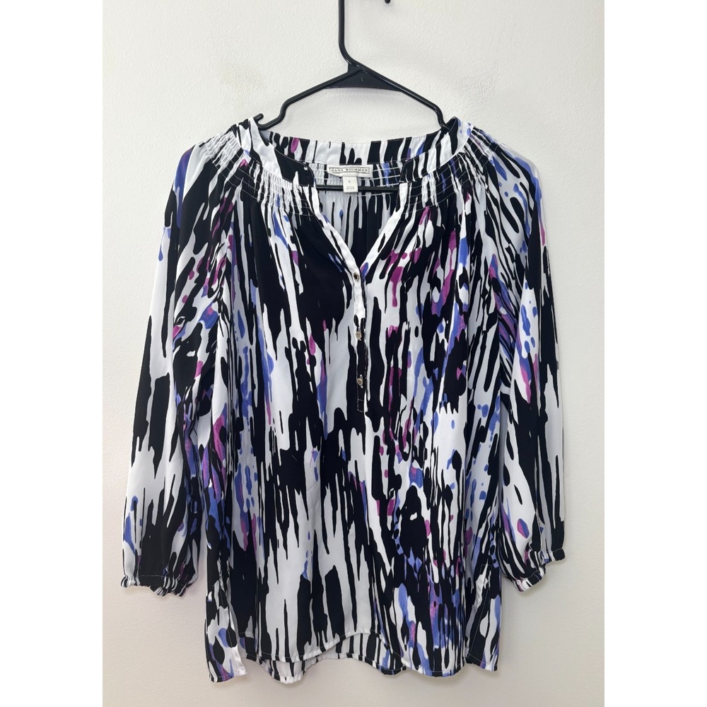 Dana Buchman Women's Large Blouse